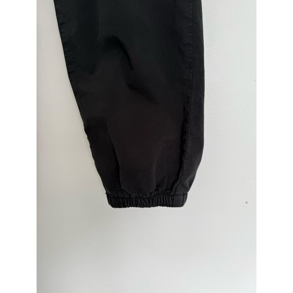 American Eagle Stretch Black Cotton Womens Size 14 Cargo Joggers Drawstring - Picture 8 of 16